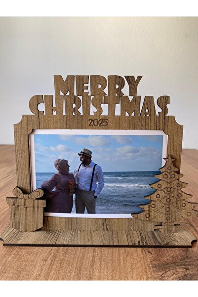 lumos dekor Yılbaşı için Özel Tasarım Fotoğraf Çerçevesi