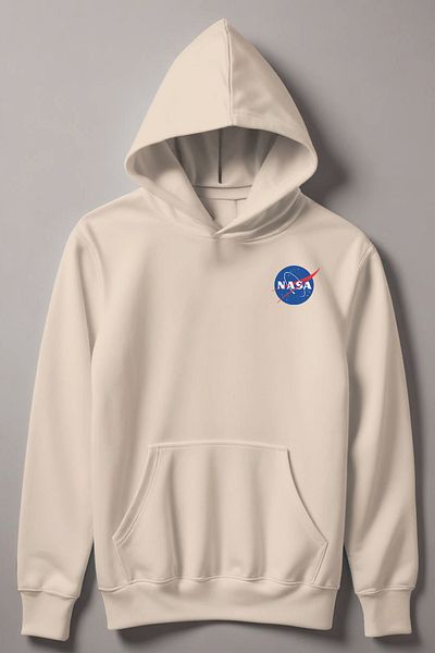 MYADA Παιδική φούτερ με κουκούλα με στάμπα NASA 12445