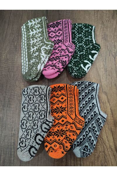 Leement socks Дамски чорапи Cheeky с 6 чифта вълнени плетени панталони и зестра, подаръчни ботуши