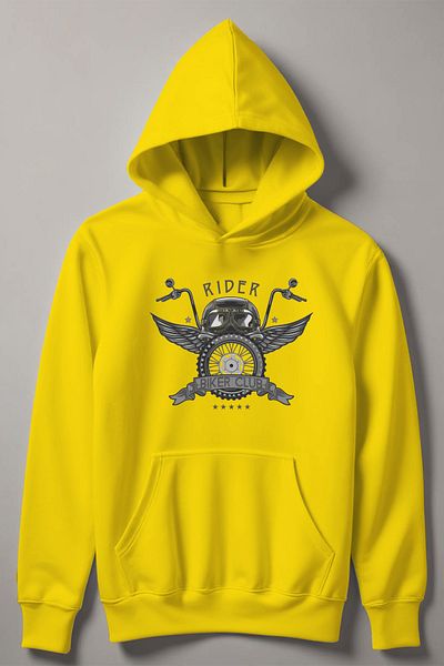 MYADA Детски суитшърт с качулка Rider Biker Club 13291