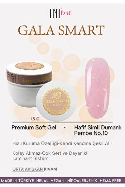 gala smart Premium Soft Jel Orta Akışkan Kıvam Jel Tırnak Protez Tırnak Uzatm...