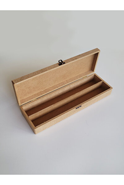 AN'GE Ahşap, Ham Mdf, Boyanabilir Şiş Kutusu