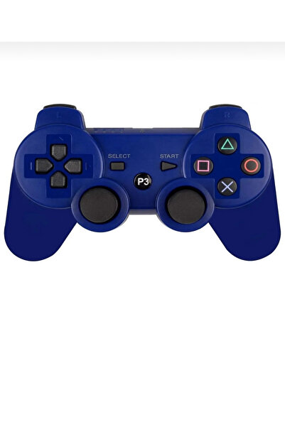 CRK TECH Ps3 Joystick Ps3 Kol Mavi , 1,5 Mt Sarj Kablosu Dahil
