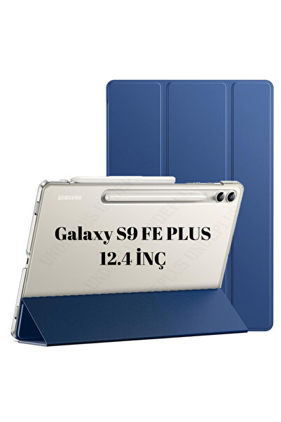 UnDePlus Samsung Galaxy Tab S9 Fe Plus/s10 Plus/s9 Plus Kılıf Pu Deri Smart Standlı Case X610-16-810-18 X820