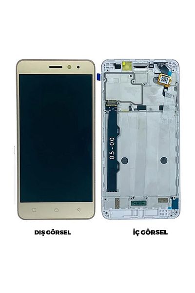 Nettech Teknonet Lenovo K6 Compatible Lcd+Touch+Slatted - Gold