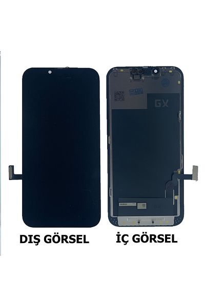 Nettech Teknonet iPhone 13 Compatible Gx Oled Lcd Touch Slatted - Black