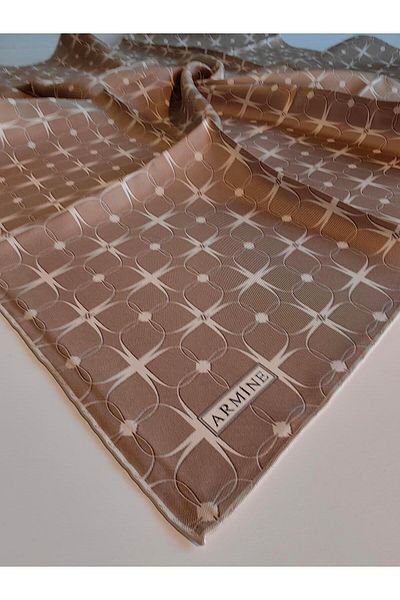 Armine ARMINE Twill μεταξωτό μαντίλι - 2025 Kiş Sezon 9207D02-31