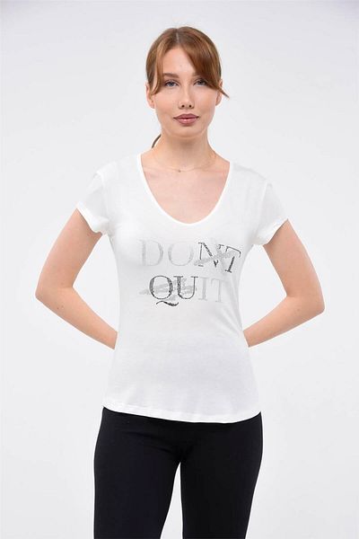 HomeStore Bedrucktes „Do It“-T-Shirt