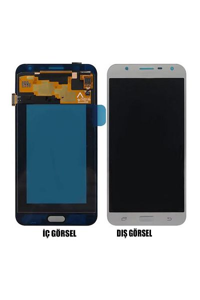 Nettech Teknonet Samsung Galaxy J701 J7 Core Compatible Oled Lcd Touch Screen - Silver