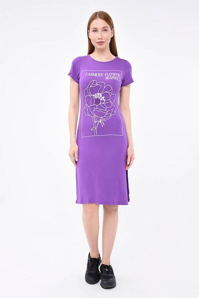 HomeStore Dress*farmers Flower Market* - Flieder