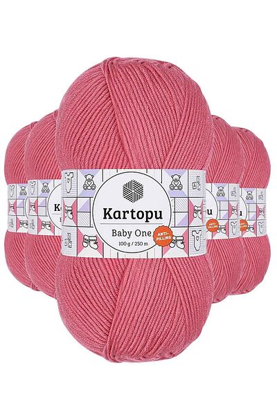 Kartopu Baby One Παιχνίδι Σχοινί 5 Τεμαχίων Γλυκαντικό Ροζ K244