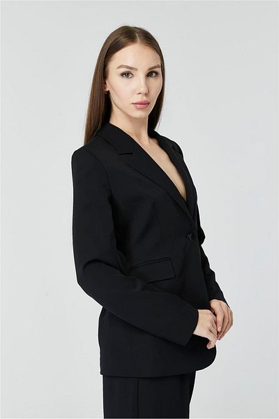 HomeStore Schlanke Jacke mit einem Knopf