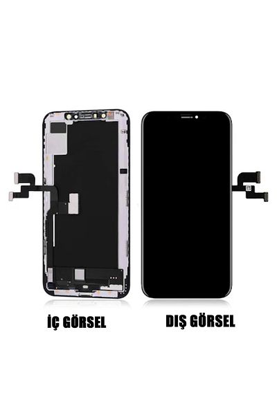 Nettech Teknonet iPhone XS Compatible Gx Oled Lcd Touch Slatted - Black