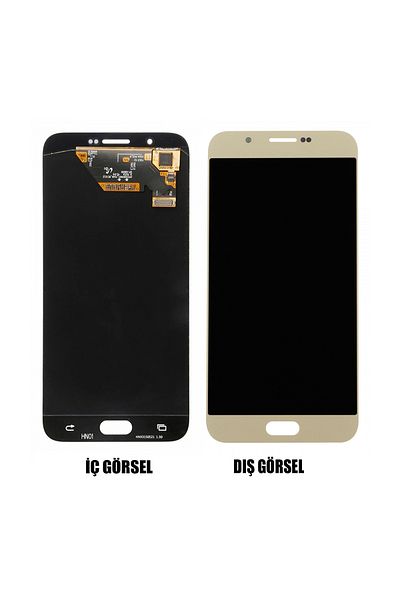 Nettech Teknonet samsung galaxy a8 compatible oled lcd+touch - gold