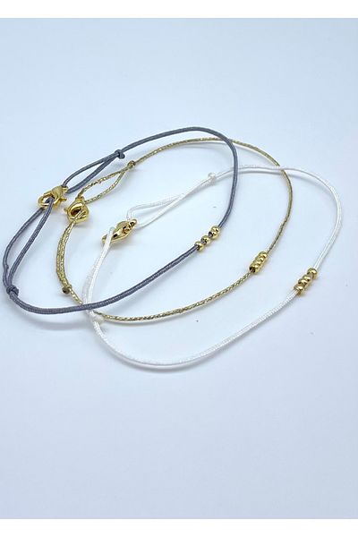 Concept HuBuTU Set of 3 Gift Minimal String Wish Infinity Love Bracelets
