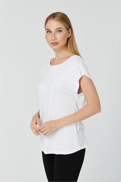 HomeStore T-Shirt mit Nackenstein-Aufdruck