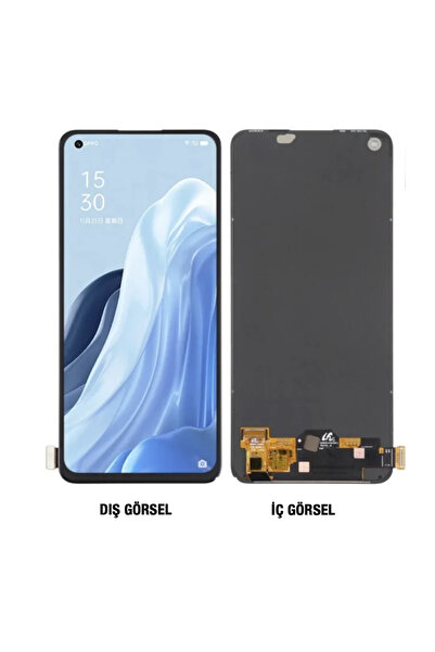 Teknonet شاشة Realme 10 متوافقة مع Oled Lcd تعمل باللمس - أسود