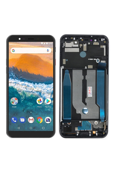 Nettech تكنونيت جنرال موبايل Gm9 Pro متوافق مع شاشة LCD تعمل باللمس - أسود