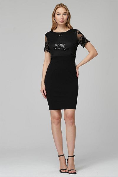 HomeStore Payet Dress With Motif