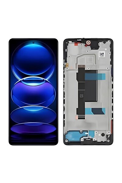 Teknonet Xiaomi Redmi Note 12 Pro 5g Uyumlu Oled Lcd Dokunmatik Ekran Çıtalı - Siyah