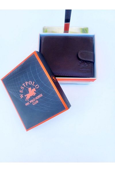WEST POLO CÜZDAN Мъжка чанта - West Polo (A) качество, естествена кожа, портфейл
