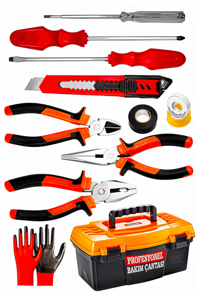 PROXTECH Hobi-Okul-Pratik Takım Pense Yankeski Karkaburun Yıldız Düz Tornavid...