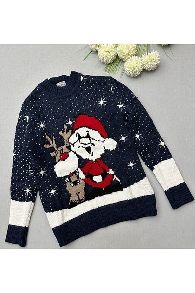 Lolliboomkids Tricotaj unisex Pulover Anul Nou - Zapada - Iarna Concept Tesut Culoare Gamă mare de modele
