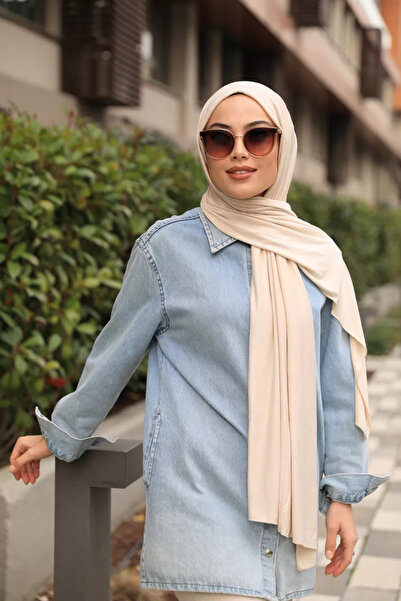 MİS İPEK Large Patterned Jacquard Shawl - Houndstooth and Silky