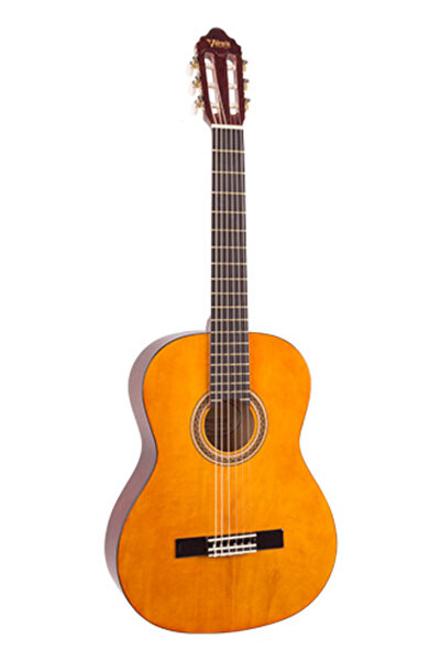 VALENCIA Klasik Gitar 4/4 Naturel Sap Çelikli