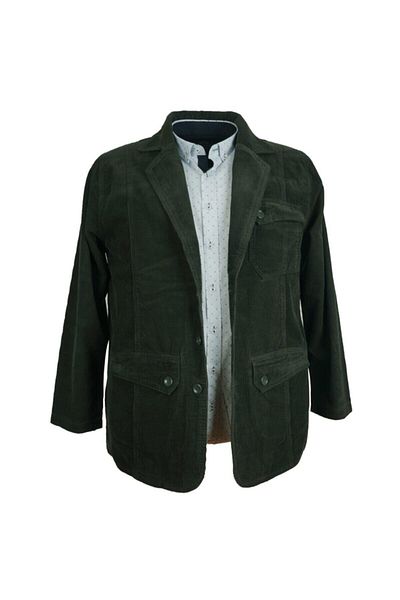 DEKONS Men's Large Size Velvet Jacket Suitable for between 145 Kilo-168 Kilo