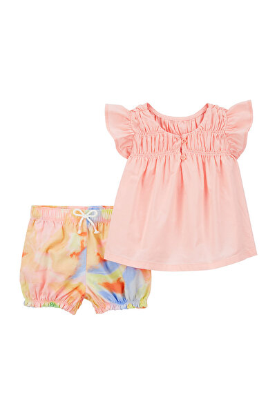 Carter's Kız Bebek Alt Üst Set