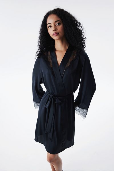Penti Hera Black Morgenmantel – Privee-Kollektion