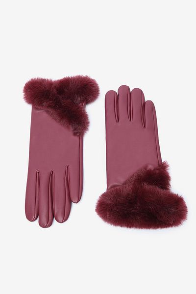 Penti Rukavice Esmee Burgundy
