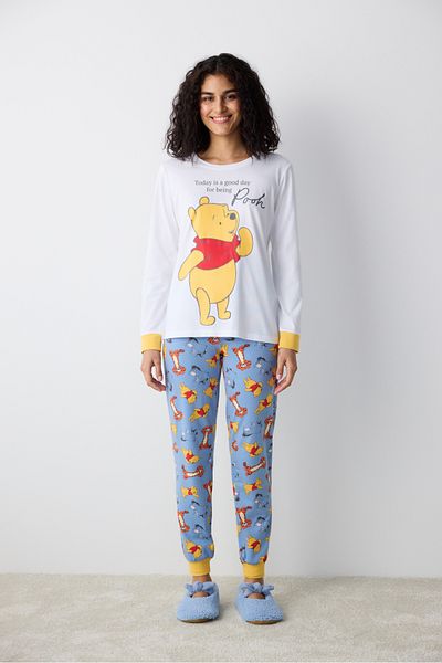 Penti Kalhoty Winnie Cuffed Multicolor Pyžama Set
