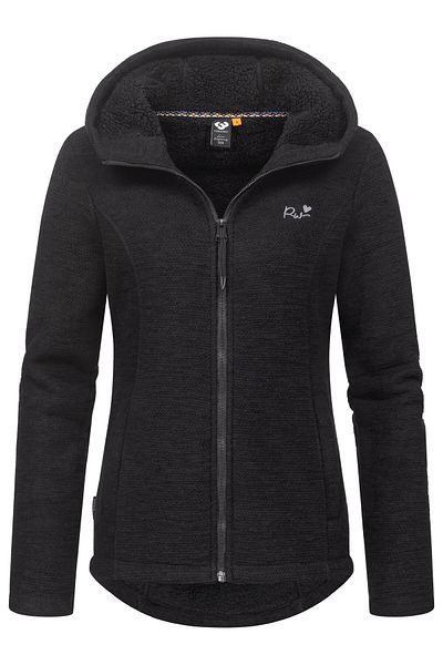 Ragwear Kapuzenstrickjacke Lyshka Melange