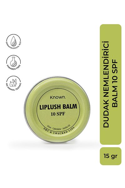 KNOWN. Mint Flavored Lip Mask - Spf 10, 15g Moisturizing, Repairing and Protective