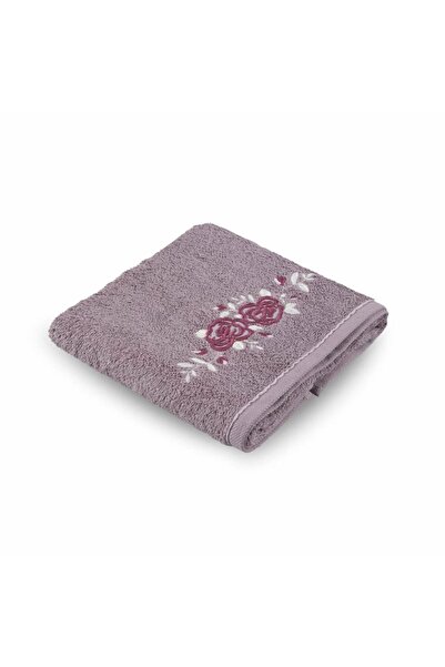 Taç 2'li Bambu El-yüz Havlusu Claudia Mürdüm 50x90