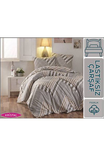 Kristal Velda Brown Single Pique Set