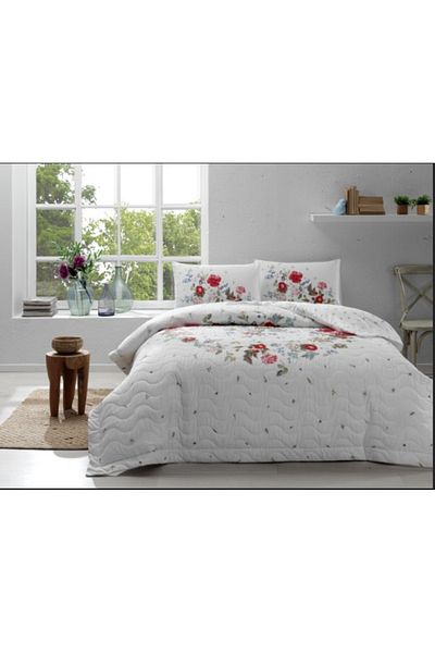 Taç 3605 Ranforce Sander Red Single Quilted Duvet Cover Set 60261090.
