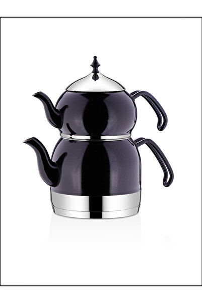 KORKMAZ A226 Rena Çaydanlık Takımı Siyah