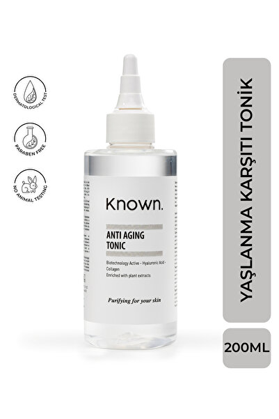 KNOWN. Yaşlanma Karşıtı Tonik 200 ml