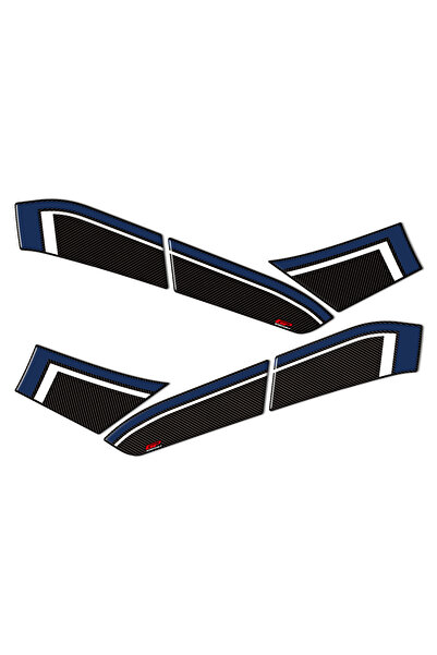 GP KOMPOZİT GP Kompozit Yamaha NMAX 125 / 155 2021-2024 Uyumlu Yan Pad Mavi