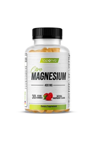 Laperva Citro Magnesium, 30 Vegan Gummies, 400 mg