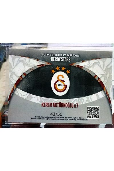 Mythos Cards كيريم أكتوركوجلو ديربي ستار 43/50