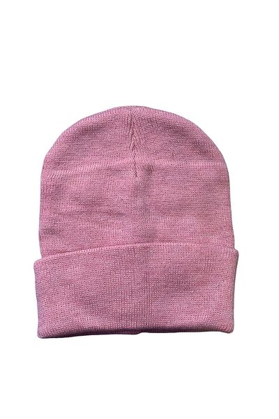 AYGÜN Pink Unisex Plain Plain Beret