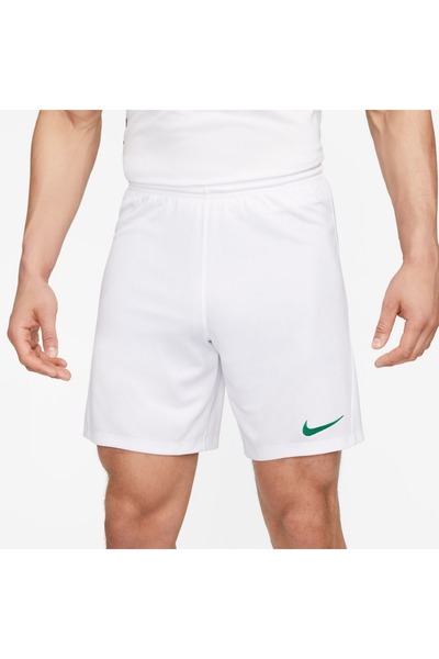 Nike Park III Dri Fit Erkek Beyaz Şort