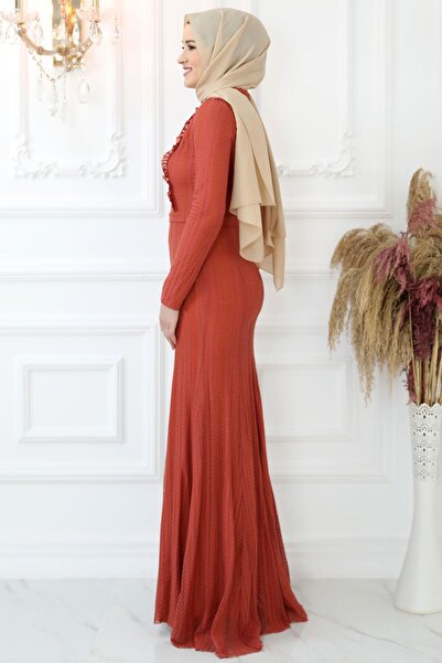 Amine Hüma Belin Evening Dress Tile