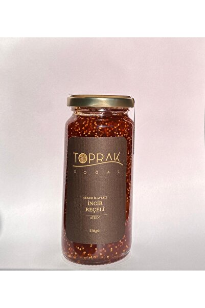Toprak Doğal Incir Reçeli 270 G Aydın - Şekersiz