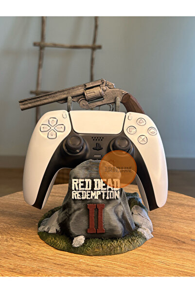 TURUNCUHANE Red Dead Redemption Arthur Morgan Kol Standı Ps5 Dualsense Ps4 Du...