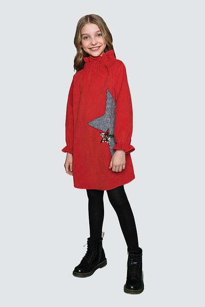 Lia Lea Bg Store Girls' Red Dress